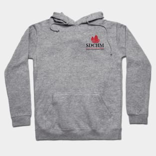 SDCHM Double sided Round Front Logo Hoodie